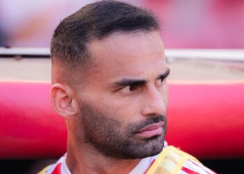Thiago Maia durante jogo do Internacional