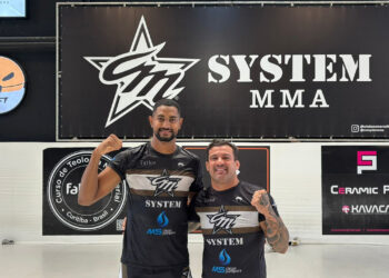 Kevin Christian está se preparando na CMSystem para seu próximo compromisso no UFC - Foto: Divulgação