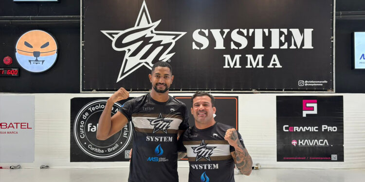 Kevin Christian está se preparando na CMSystem para seu próximo compromisso no UFC - Foto: Divulgação