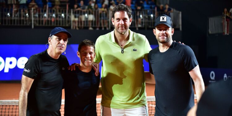 Roddick, Schwartzman, Meligeni e Del Potro no LA Open