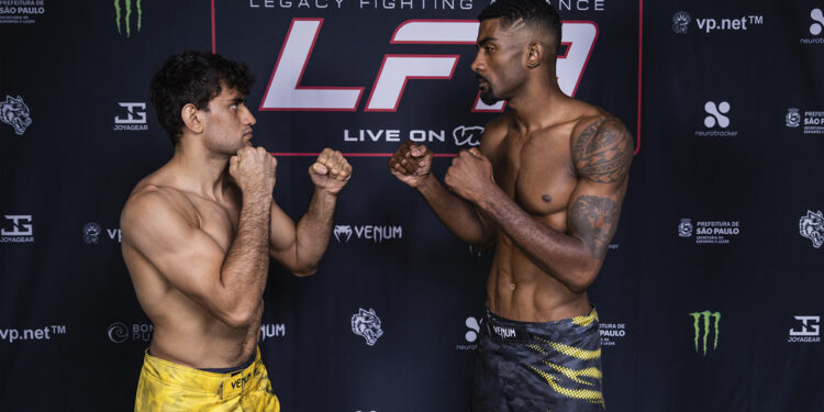 Meios-médios fecham a noite do LFA 229 - Foto: Divulgação/LFA Brasil