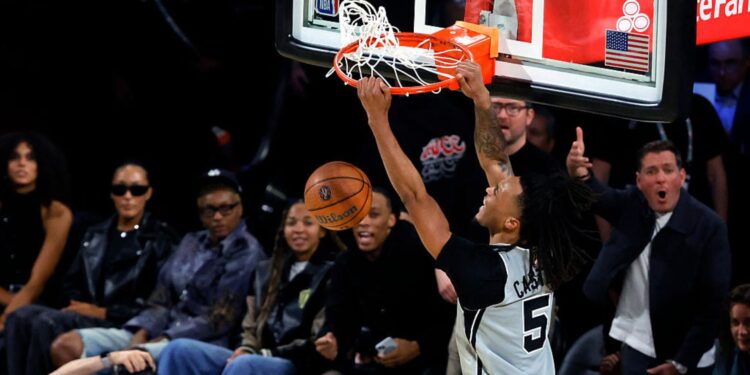 Partida da NBA Cup em Las Vegas