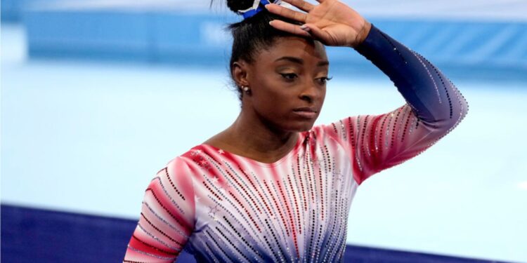 Simone Biles em Tóquio