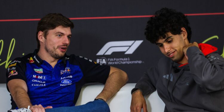 Verstappen e Gabriel Bortoleto têm grande amizade na F1