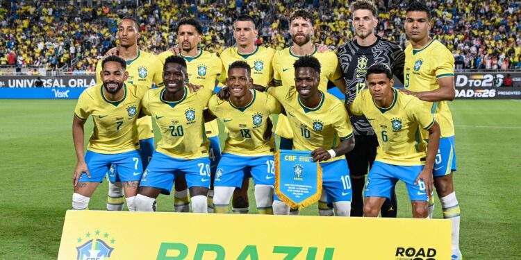 Seleção Brasileira aparece em quarto lugar na lista de candidatos ao título