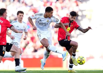 O Real Madrid tomou um gol nos acréscimos e perdeu para o Mallorca