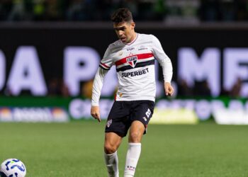 Oscar teve um 2025 marcado por lesões com a camisa do São Paulo