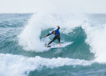 Alejo Muniz foi o segundo brasileiro a avançar de fase em Bells Beach