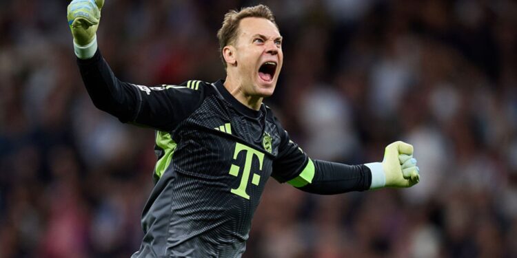 Manuel Neuer foi o melhor em campo na vitória do Bayern de Munique sobre o Real Madrid pela Champions League