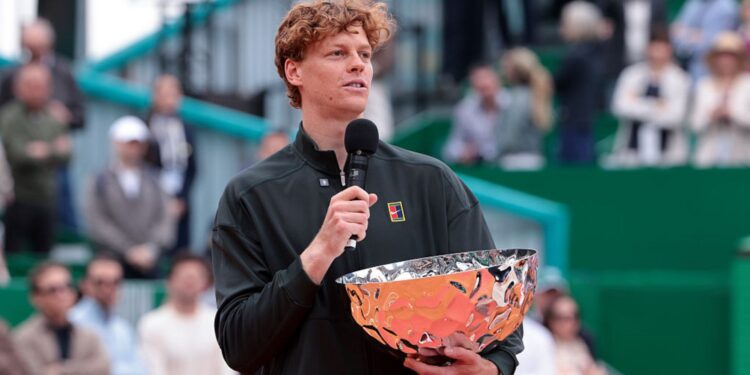 Jannik Sinner destacou a importância da conquista do Masters 1000 de Monte Carlo
