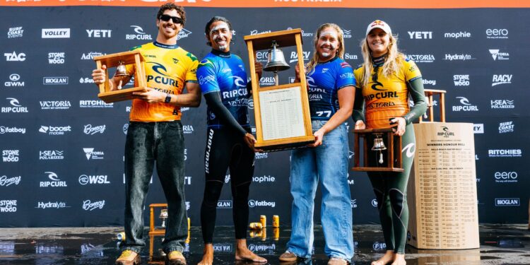 WSL confirmou as baterias de Margaret River, definindo os primeiros passos dos brasileiros na segunda etapa australiana
