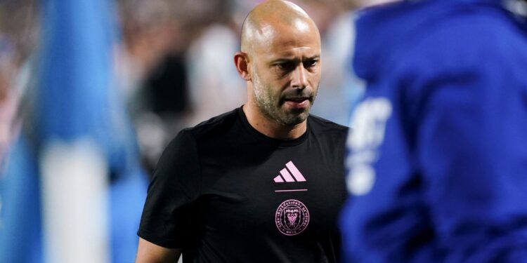 O técnico Javier Mascherano deixa o comando do Inter Miami