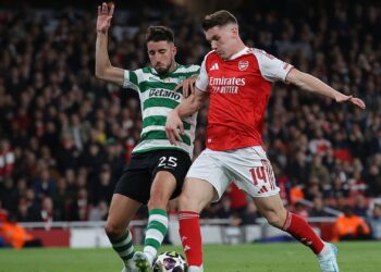 O empate com o Sporting foi o suficiente para colocar o Arsenal na semifinal da Champions League