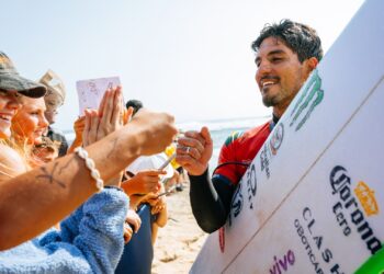 Gabriel Medina garantiu vaga nas oitavas de final em Margaret River