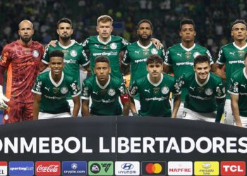 O Palmeiras goleou o Sporting Cristal por 6 a 0 no último encontro entre as duas equipes