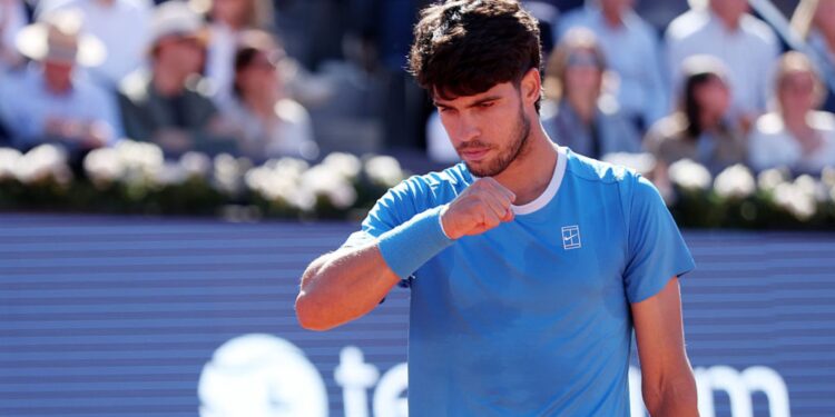Carlos Alcaraz não vai disputar o Masters 1000 de Madrid pelo segundo ano seguido