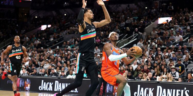 Shai e Wembanyama concorrem ao prêmio de MVP da NBA