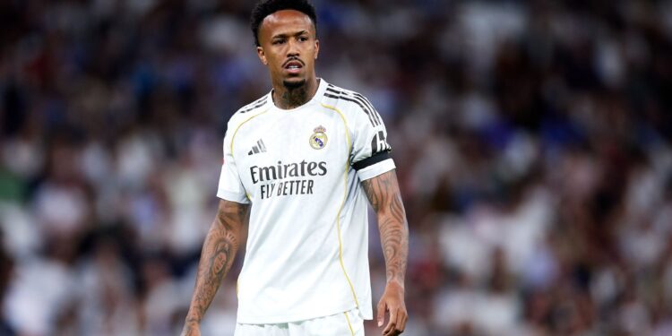 Militão pode ficar fora da lista de convocados após sofrer nova contusão muscular na Espanha