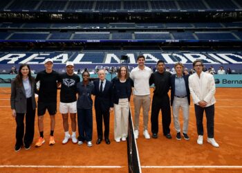 Foto do evento no Santiago Bernabéu