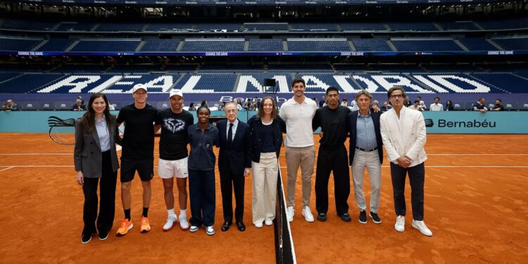 Foto do evento no Santiago Bernabéu