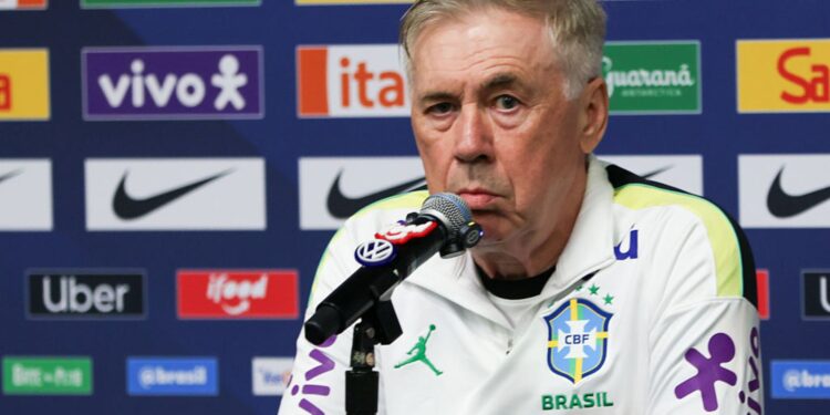 Ancelotti em fará convocação da CBF