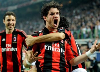 Alexandre Pato em jogo do Milan