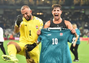 Iraque foi a última seleção classificada para a Copa do Mundo