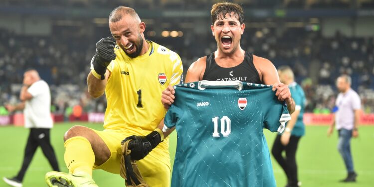 Iraque foi a última seleção classificada para a Copa do Mundo