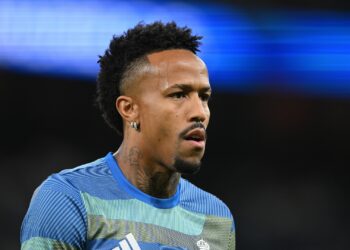 Militão em ação pelo Real Madrid