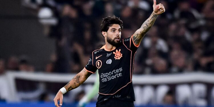 Yuri Alberto com camisa do Corinthians