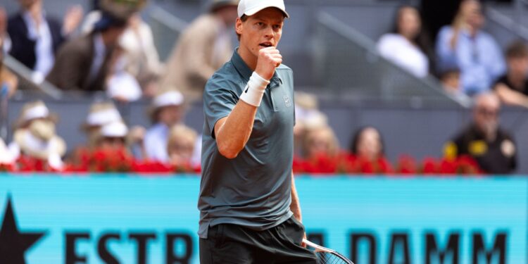 Sinner é campeão do ATP de Madrid