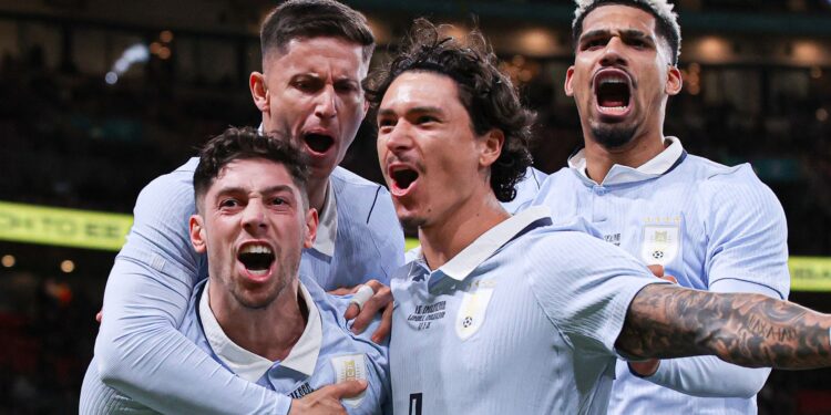 Uruguai chega à Copa do Mundo de 2026 liderado por Federico Valverde