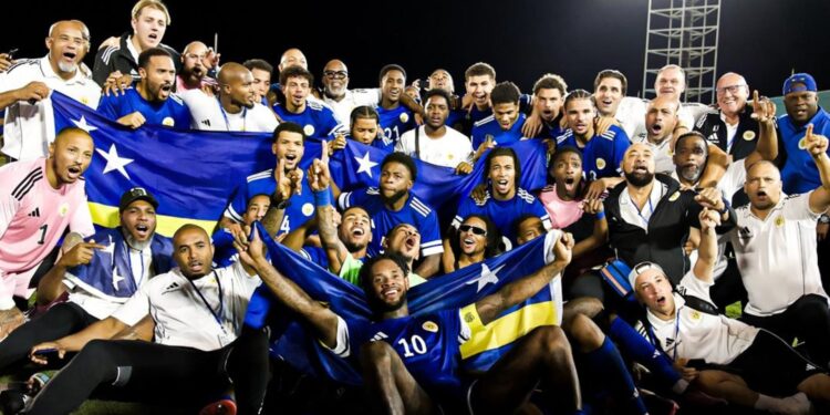 A seleção de Curaçao celebra classificação inédita e se prepara para enfrentar potências no Grupo E