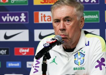 Ancelotti em entrevista da Seleção Brasileira