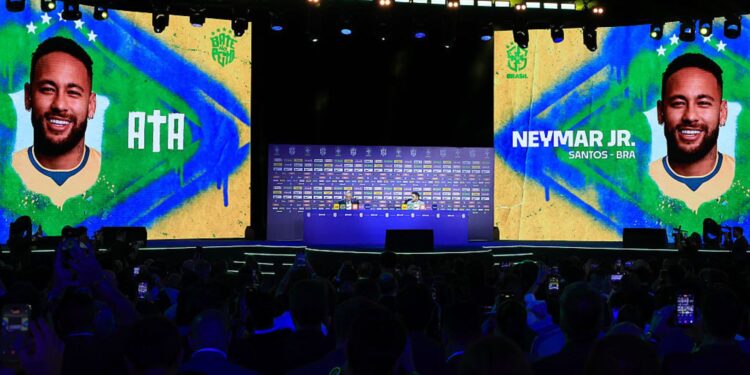 Ancelotti convoca Neymar para Copa do Mundo