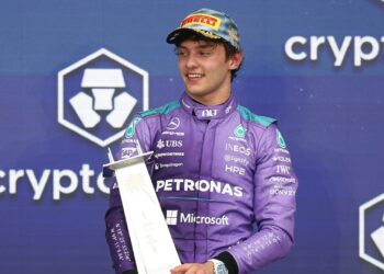 Antonelli após conquista do GP de Miami