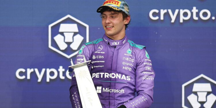 Antonelli após conquista do GP de Miami