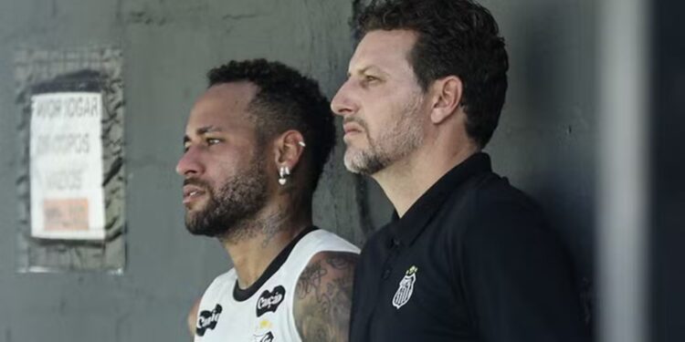 Elano vive o dia a dia do Santos com Neymar