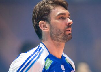 Lucão durante final da Superliga masculina
