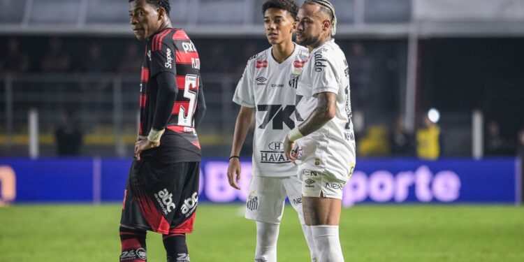 Neymar protagonizou um episódio tenso nos bastidores do Santos após desentendimento com Robinho Jr. durante um treino.