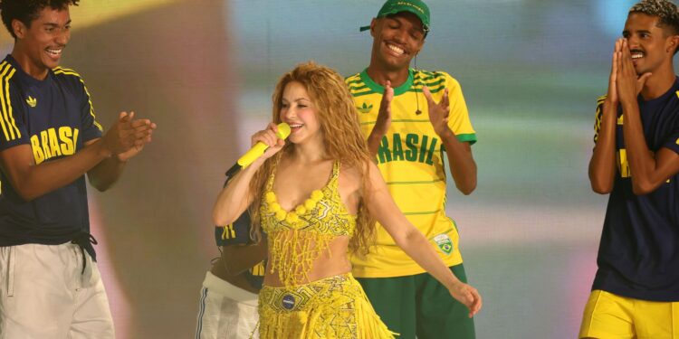 Shakira confirma música oficial da Copa de 2026