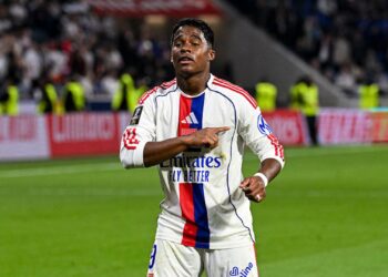 Endrick em jogo do Lyon