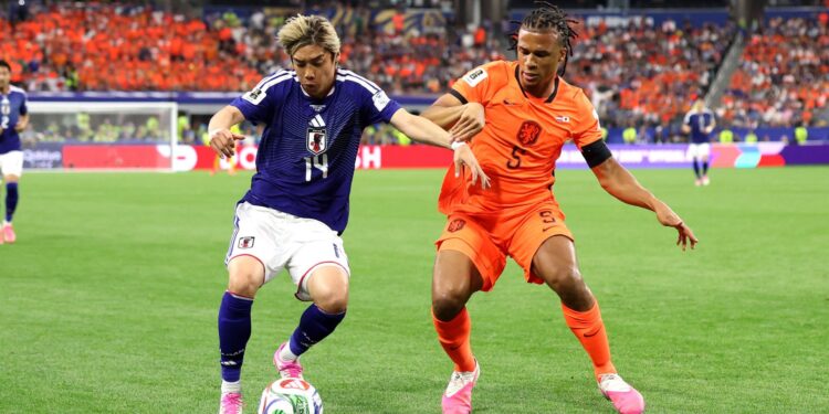 Holanda x Japão terminou empatado em 2 a 2 (Crédito: Getty Images)