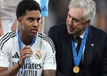 Em carta aberta na Inglaterra, Rodrygo revela segredo de Ancelotti no vesti&aacute;rio do Brasil