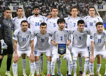 Uzbequistão comemora classificação inédita para o Mundial de 2026