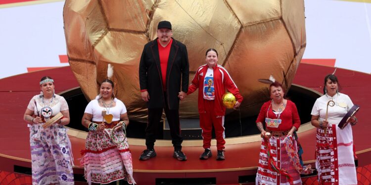 Copa do Mundo teve momento inusitado durante a abertura realizada em Toronto, no Canadá