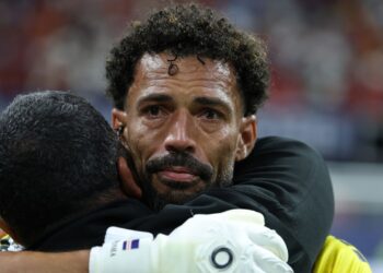 Vozinha comemora o empate hist&oacute;rico de Cabo Verde contra a Espanha ap&oacute;s atua&ccedil;&atilde;o decisiva na Copa do Mundo