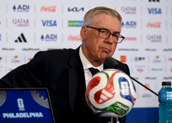 Ancelotti avalia alternativas para o duelo contra a Esc&oacute;cia