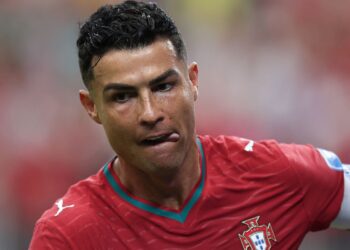 Cristiano Ronaldo comemora gol por Portugal e faz desabafo após a goleada sobre o Uzbequistão