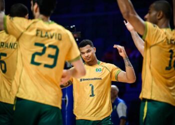 Brasil sofre primeira derrota na Liga das Na&ccedil;&otilde;es masculina diante da Ucr&acirc;nia
